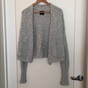 Abercrombie & Fitch pocketed sweater cardigan